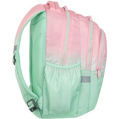 Рюкзак школьный CoolPack "Gradient strawberry", розовый, зеленый - 2