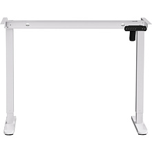 Каркас стола с электроприводом одномоторный AOKE, Well Desk BASIC, белый (AK-LCSM01ST-M60)