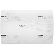 Салфетки Tellus Стандарт NS4, для диспенсера, 200 листов, 2 слоя, белый