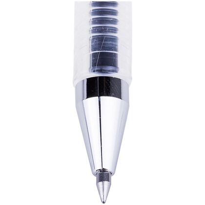 Ручка гелевая "Hi-Jell Color", 0.5 мм, прозрачный, стерж. чёрный - 2
