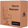 Кресло для руководителя Бюрократ "T-9923SL", кожа, металл, черный - 8