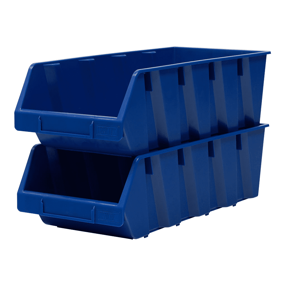 Ящик пластиковый "Практик", 500x230x150 мм, синий - 4