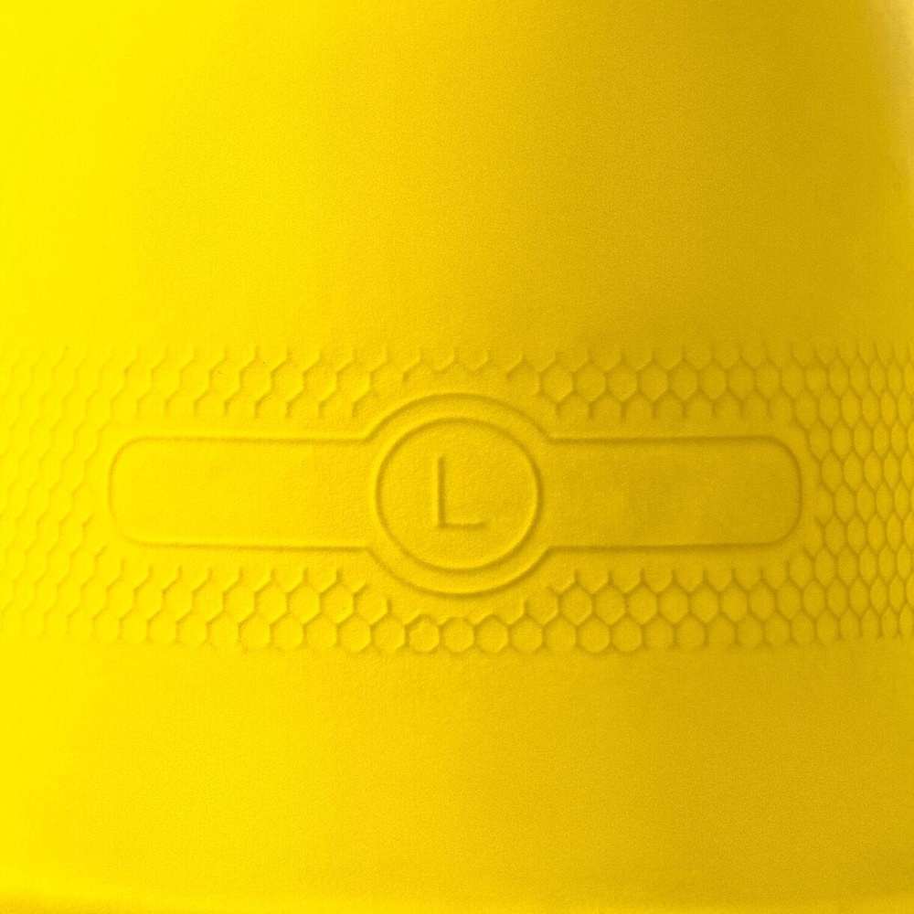 Перчатки латексные HQ Profiline, р-р M, с х/б покрытием, желтый - 6