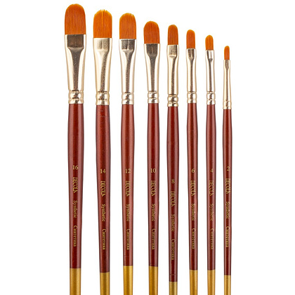 Кисть "Decola", синтетика, овальная, №2 - 5