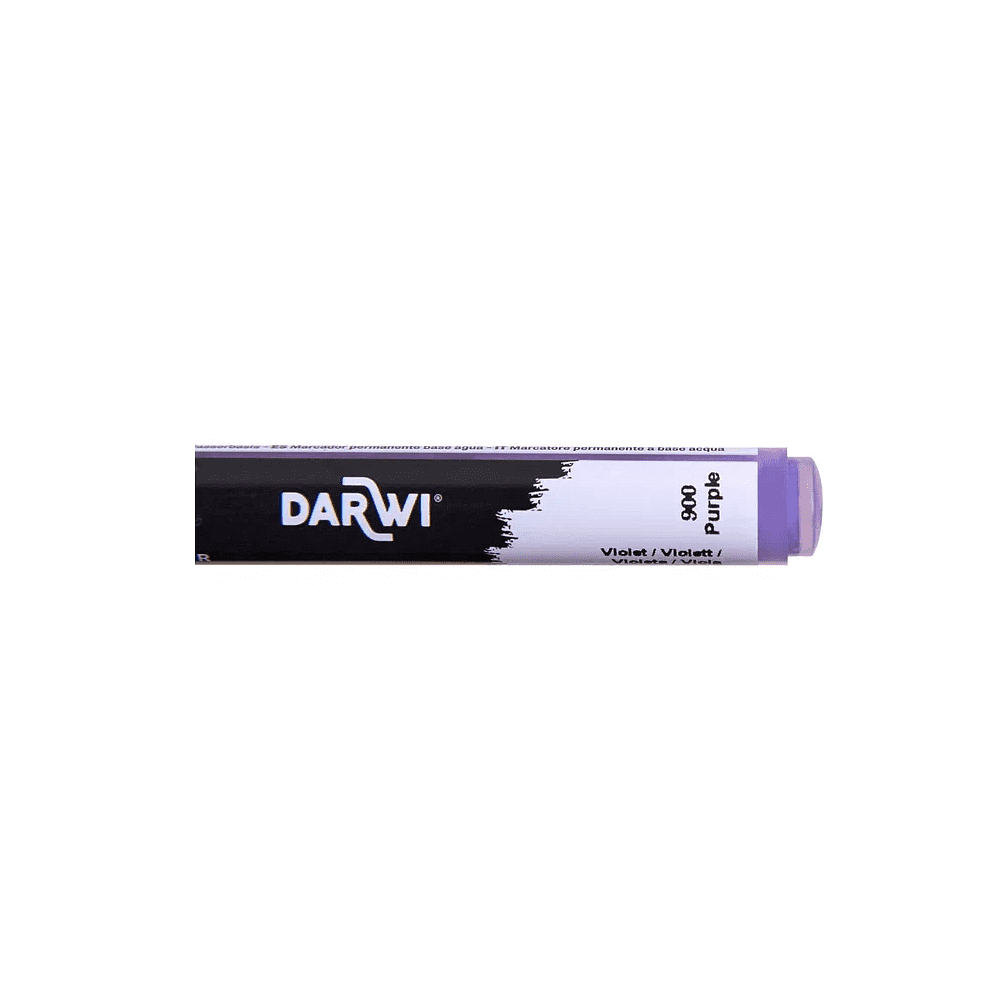 Маркер акриловый "Darwi.Marbel" 900, фиолетовый - 4