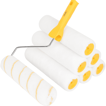 Набор валик малярный и ролики акриловые Deli YS DL528217, ширина 180 мм