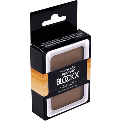 Краски акварельные "Blockx. Giant pan", 117 итальянская земля, 18 мл., кювета - 4