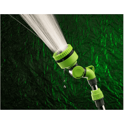 Распылитель телескопический Amigo Grande 79339, 2/4", серый, зеленый - 7
