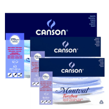 Блок-склейка бумаги для акварели "Montval"