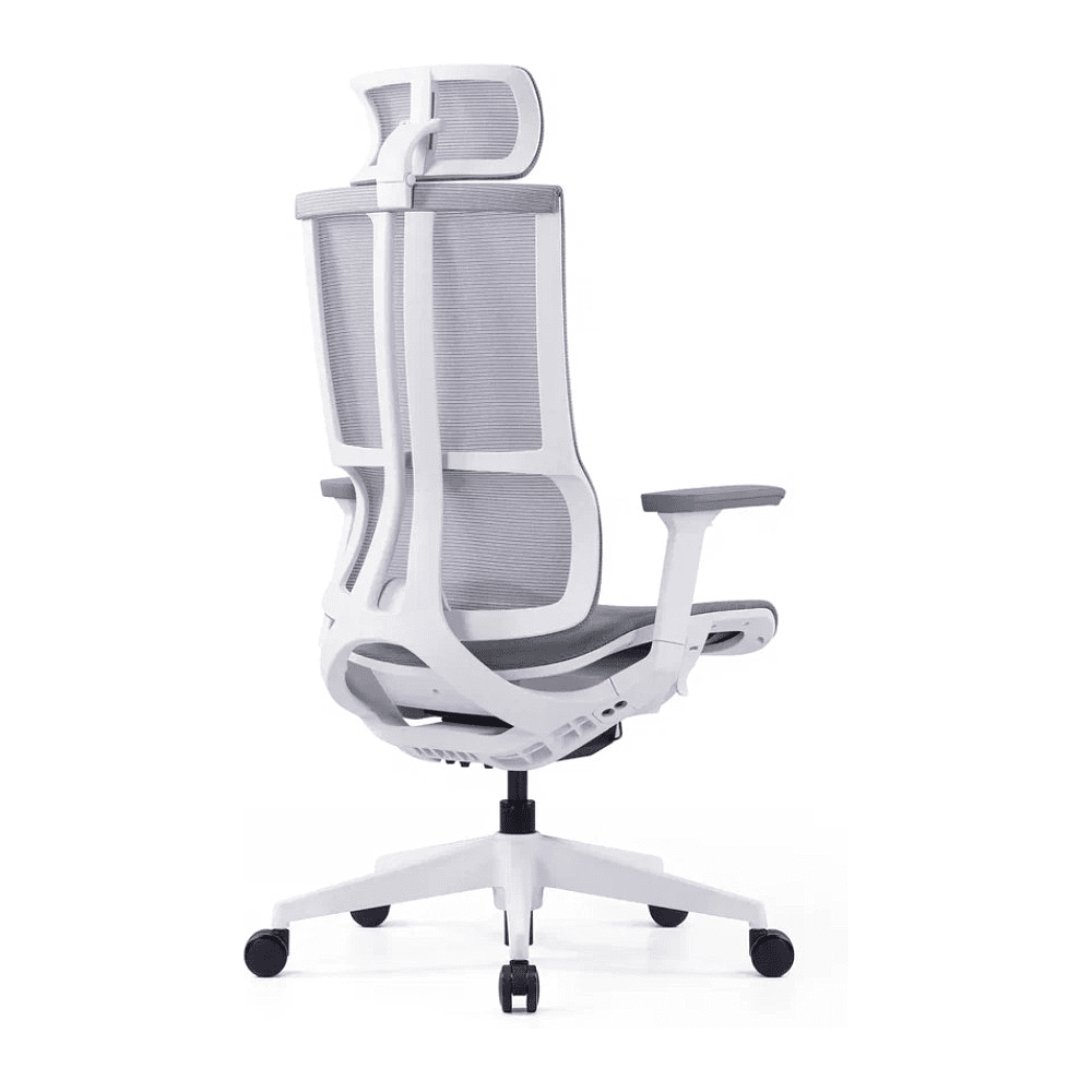 Кресло для руководителя SitZone E-303-001A-P1-WH, сетка, пластик, серый, -30% - 4