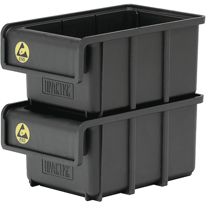 Ящик пластиковый "Практик ESD", 170x105x80 мм - 4