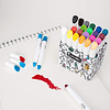 Мелки восковые "Himi Silky Crayon", 24 цвета, ассорти - 5