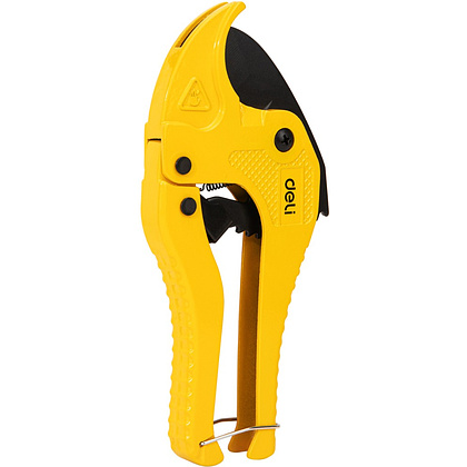 Труборез для пластиковых труб Deli YS EDL350042, 0-42 мм, желтый - 4