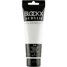 Краски акриловые "Blockx", 010 белила титановые, 120 мл