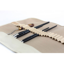 Пенал-органайзер "Малевичъ" для кистей, 34х48, бежевый