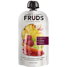 Пюре фруктовое"Smartfood smoothie fruds", вкус груша