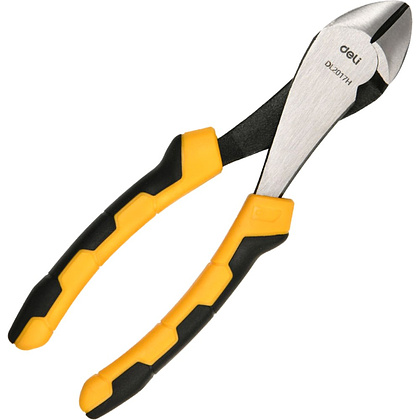 Бокорезы "Deli", 180 мм, усиленные, черный, желтый