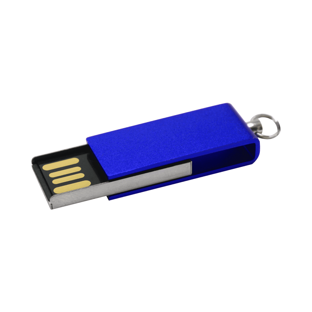 USB Flash 2.0 16 Gb VDM-055, пластик, метал, синий  - 3