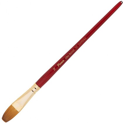 Кисть для рисования "Pinax ORO ROSSO", синтетика, овальная, №16