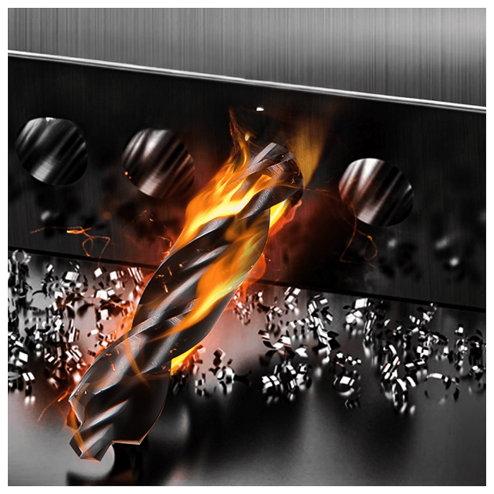 Сверло по металлу Deli RS EDH-MHZ070-E4, 7.0 мм, DIN 338, HSS-TiN - 6