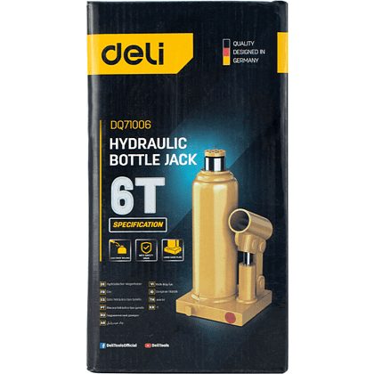 Домкрат бутылочный Deli YS EDQ71006, 6 т - 3