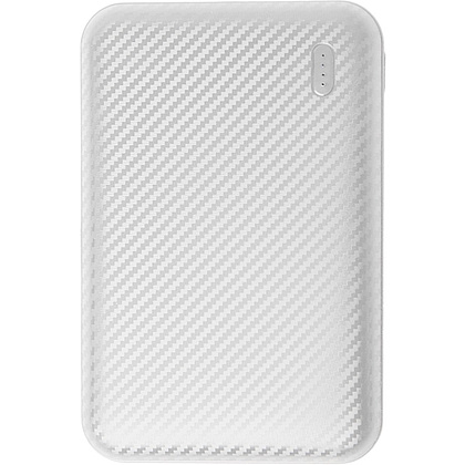 Внешний аккумулятор Power Bank "Rib 5", 5000 mAh, белый