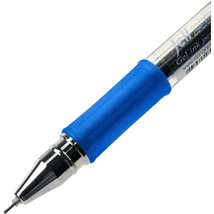 Ручка гелевая "Jell-Zone Standard", 0.5 мм, прозрачный, стерж. синий - 2