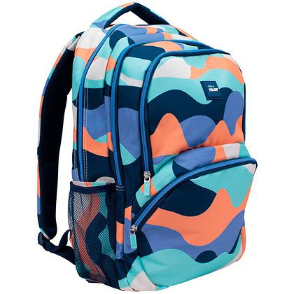 Рюкзак для учащихся начальных классов "Fun", синий, разноцветный