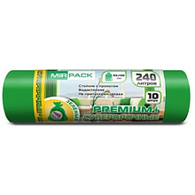 Мешки для мусора Mirpack Premium+, 240 л