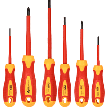 Набор диэлектрических отверток Deli YS EDL510006T, 3 SL, 3 PH