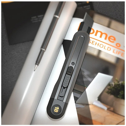 Набор ручного инструмента Deli HS, 8 предметов, Soft Touch, черный - 9