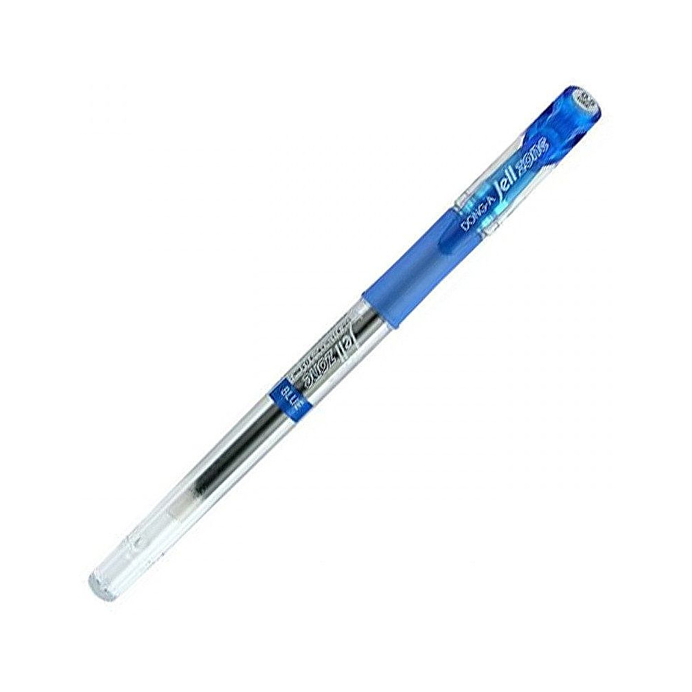 Ручка гелевая "Jell-Zone Standard", 0.5 мм, прозрачный, стерж. синий