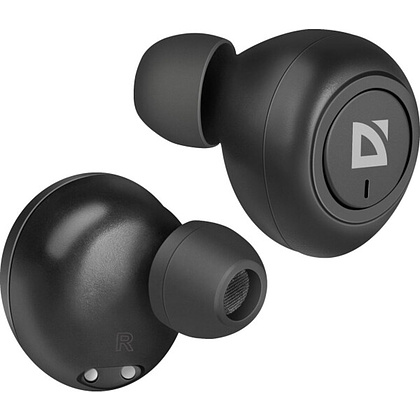Наушники беспроводные Defender "Twins 638", Bluetooth, черный