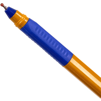 Ручка шариковая "Tri-GRIP", 0.7 мм, желтый, стерж. синий - 4