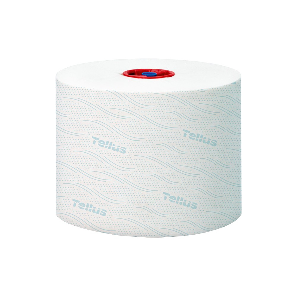 Бумага туалетная Tellus Комфорт TP6, в миди-рулонах, 100 м, 2 слоя - 2