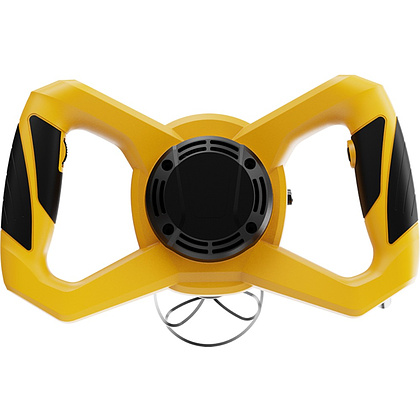 Миксер строительный Deli YS EDC177, 1800 Вт, 2 венчика, желтый - 6