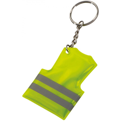 Брелок светоотражающий "Speedy", желтый - 2