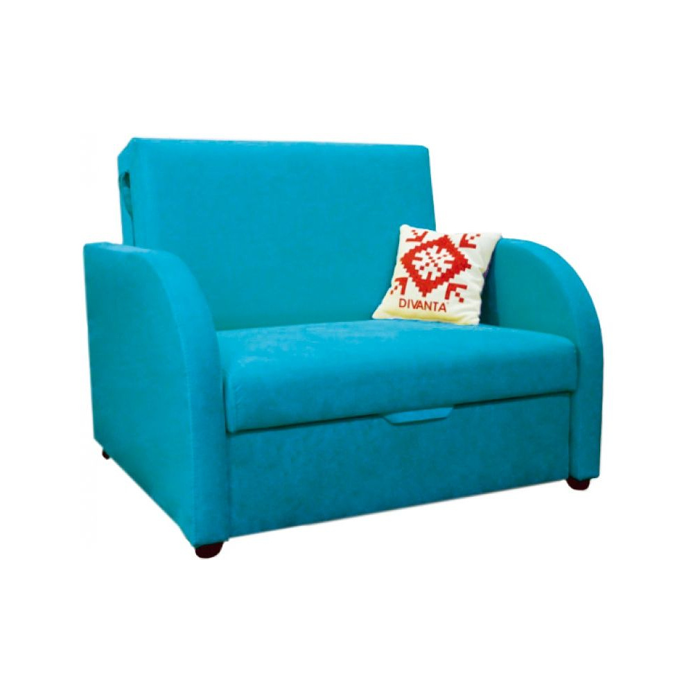 Кресло-кровать "Премьер 3/800-4", голубой