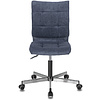 Кресло для персонала "Бюрократ СH-330M/LT", ткань, металл, темно-синий - 2