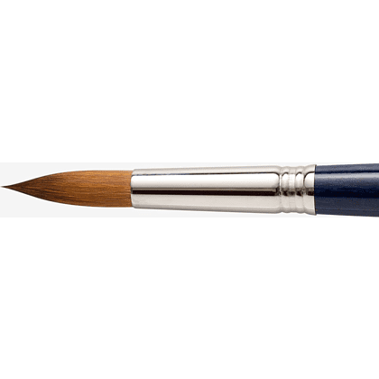 Кисть "Escoda Chronos", микс, круглая, на короткой ручке, № 16 - 2