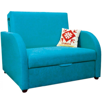 Кресло-кровать "Премьер 3/800-4", голубой