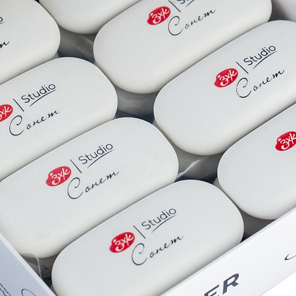 Ластик "Сонет", белый - 3