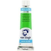 Краски акварельные "Van Gogh", 662 зеленый прочный, 10 мл