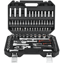 Набор инструмента 1/4", 1/2" Deli RS EDQ44094, 94 предмета