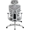 Кресло эргономичное EVERPROF Omega, Grey сетка, серый, металл, корпус серый - 5
