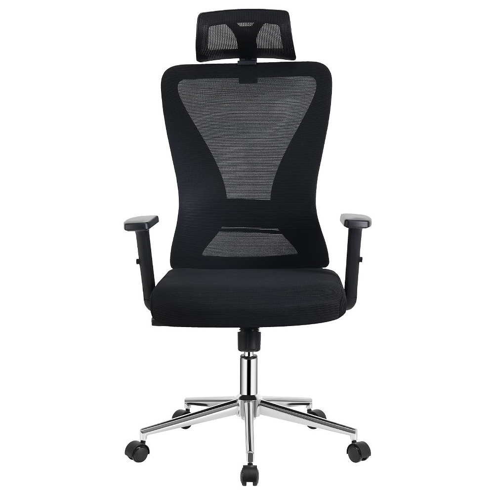 Кресло для руководителя EVERPROF "Joy", сетчатая ткань, пластик, черный - 3