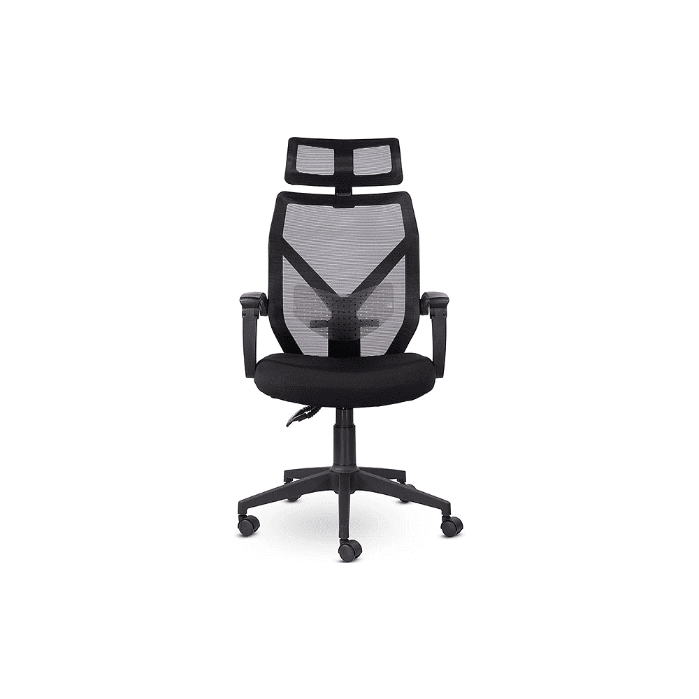 Кресло для руководителя UTFC Астон М-711, сетчатая ткань, черный, -50% - 2