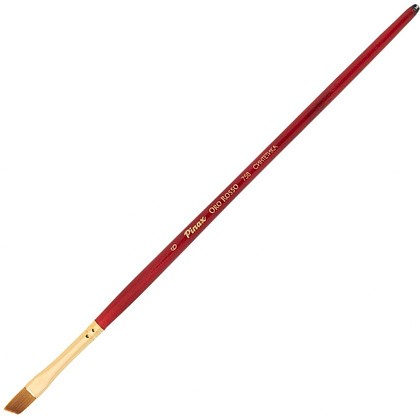 Кисть для рисования "Pinax ORO ROSSO", синтетика, скошенная, №6