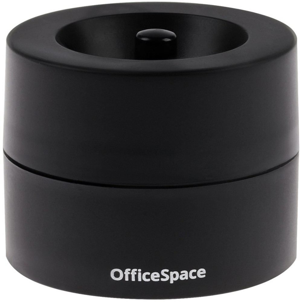 Подставка для скрепок "OfficeSpace", магнитная, черный