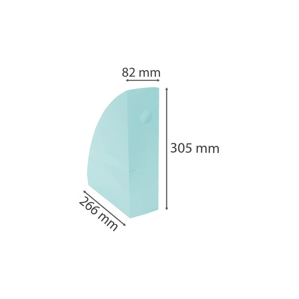 Модуль для бумаги вертикальный "Aquarel", зеленая пастель - 4